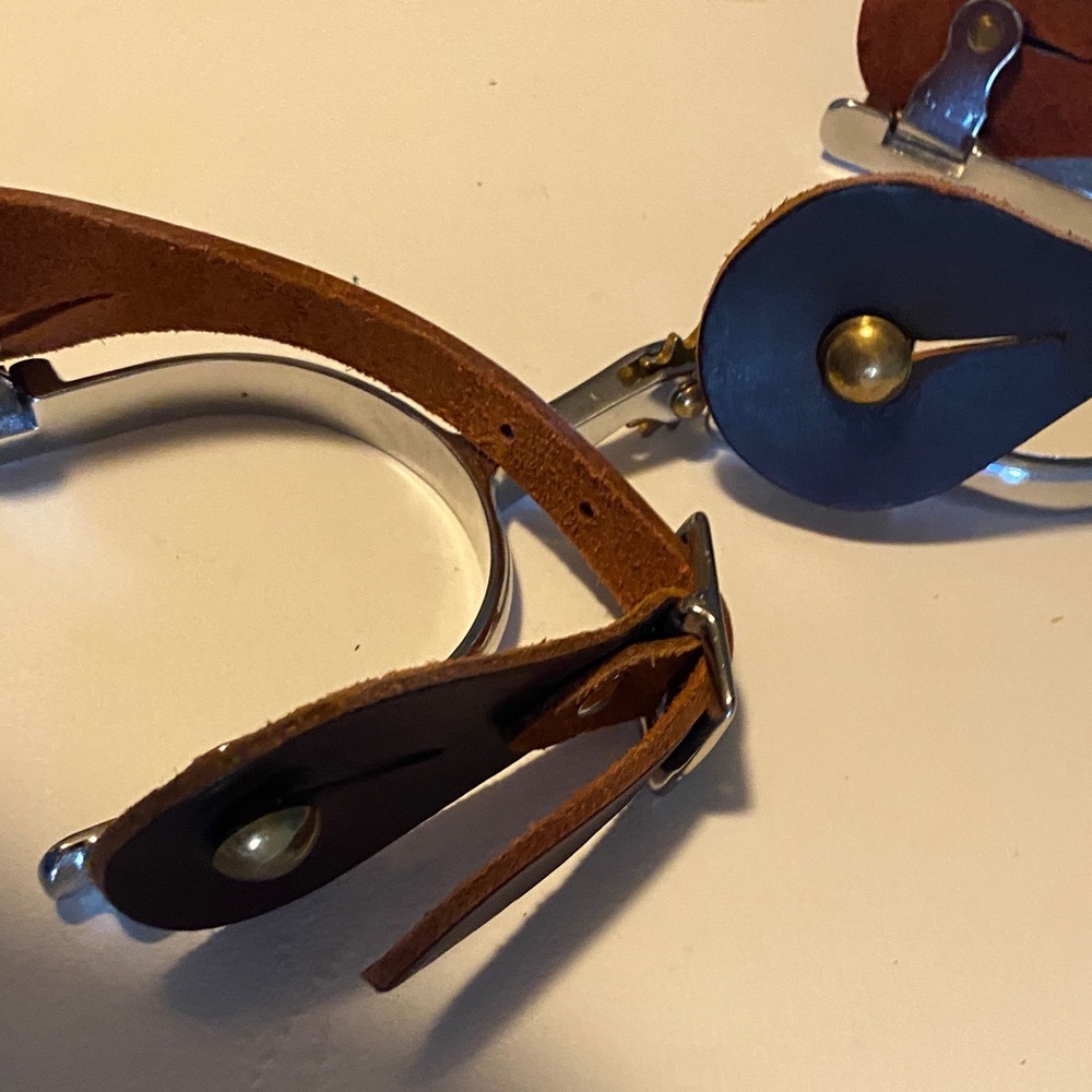 Brown Leather and Silver Spurs - Picture 5 of 5